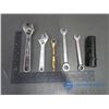 Image 1 : Misc Wrenches, Ratchet, Wrench, and Flashlight