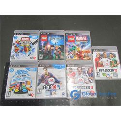 PS3 Video Games: Lego Harry Potter, Lego Marvel Superheroes, Fifa Soccer 11,12, 14