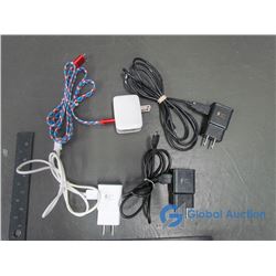 USB Microtype Cords with Adaptor Plugs