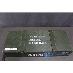 Wood Box Green, 23" 1x9"w x 5"h