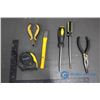 Image 1 : (2) Pliers, Screwdrivers and Measuring Tape