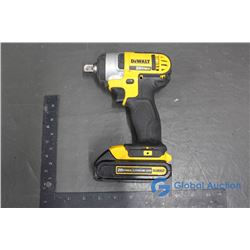 DeWalt 1/2" Cordless Impact Wrench w/20v Battery Model DCF880