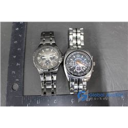 Mens Relic & Calloway Golf Watches w/ Metal Bands