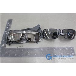 Oakley Sunglasses w/Soft Case & Harley-Davidson Sunglasses