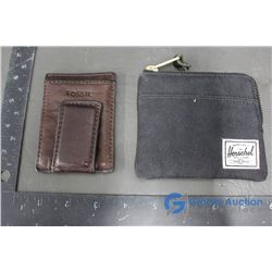 Fossil Wallet & Herschel Change Purse