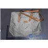 Image 1 : Large Roots Canvas-like Purse
