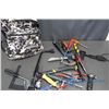 Image 1 : Assorted Tools w/ Camo Backpack