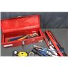 Image 1 : International Metal Toolbox w/ Assorted Tools