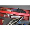Image 3 : International Metal Toolbox w/ Assorted Tools