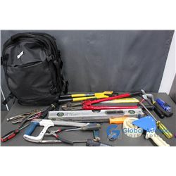 Black Backpack w/Tools