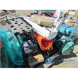 Fertilizer Spreader; Snow Fence; Air Conditioners; Outdoor Tool Rack