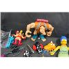 Image 10 : Misc Toys - Simpsons, Spider-Man, Batman, etc
