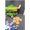 Image 8 : Teenage Mutant Ninja Turtles - Pizza Launcher, Shell Top 4x4 and Figures