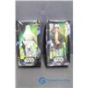 Image 1 : (2) Star Wars Figures, Han Solo and Snow Trooper