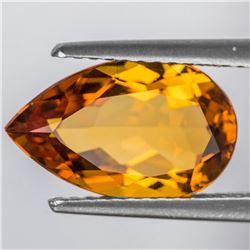 Natural Golden Orange Citrine 13x8 MM [Flawless-VVS]
