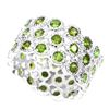 Image 1 : Natural Top Rich Green Chrome Diopside Ring
