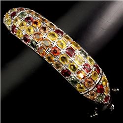 Natural Fancy Sapphire 167.84  Carats Bangle