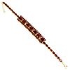 Image 2 : Natural Top Rich Orange Mozambique Garnet Bracelet