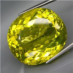 Natural JUMBO Lemon Yellow Quartz 117.06 Ct