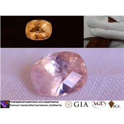 Padparadscha Sapphire, unheated, premium GIA 1.31 ct