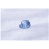 Image 3 : Smokey Sky-Blue Sapphire, Ceylon, hand cut 1.73 ct