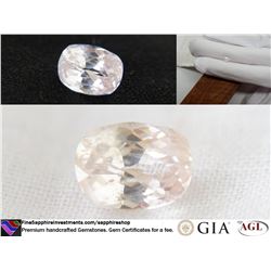 Pastel Pink premium Sri Lanka Sapphire | GIA 1.43 ct