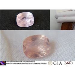 Pastel Pink, handcrafted Ceylon Sapphire,GIA 1.03 ct