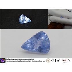 Premium Vivid Sky-Blue Ceylon Sapphire, GIA 1.96 ct