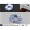 Image 1 : Vivid sky-blue metallic handcrafted Sapphire 1.41 ct