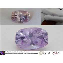 Vivid Pastel Bi-Color Pink/Purple fine Sapphire 2.16 ct