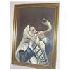 Image 1 : Rabbi Sounding the Shofar Painting by Avigdor #835548