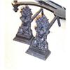 Image 1 : Pair of cast iron andirons in neoclassical #835915