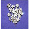Image 1 : Rare Vintage Austria Signed  Rhinestone Brooch #835920
