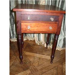 Federal Two-Drawer Light Stand #836269