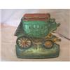 Image 1 : Cast Iron Stagecoach Door Stop #836392