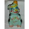 Image 1 : Piggy Bank Chalkware 12" Tall Named Lucky #843872