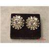 Image 1 : HOBE SPARKLING RHINESTONE CLIPPED EARRINGS #844635