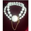 Image 1 : Miriam Haskell Milk Glass Bead Bracelet #845158