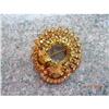 Image 1 : Stunning Miriam Haskell Brooch--Signed--Citris #845173