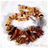 Image 1 : Exclusive Artisan Baltic Amber STERLING CHOKER #845657