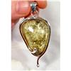 Image 1 : First Class BALTIC Amber  Sterling Pendant #845700