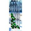 Image 1 : Magical Elegant LEAVES Stained Glass Painting #845796