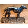 Image 1 : WILCOX Silver Whippet Figurine ANTIQUE #846200