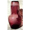 Image 1 : TUMBLE Up AMETHYST Cut Glass Tumbler & Carafe #846235