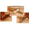 Image 1 : GOLF Cufflinks Tie Bar by SWANK  Box  VINTAGE #846334