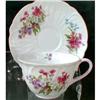 Image 1 : SHELLEY Cup & Saucer Oleander Phlox VINTAGE #846392