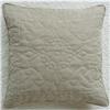 Image 1 : French Style Quilted Square Pillow Cover #846605