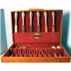 Image 1 : Silver plated service for 6 in wooden chest #847792