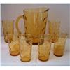 Image 1 : Amber Pitcher & 6  CGC glasses in inverted coin #847812