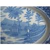 Image 1 : BEAUTIFUL TRANSFERWARE BLUE n WHITE PLATTER #848153